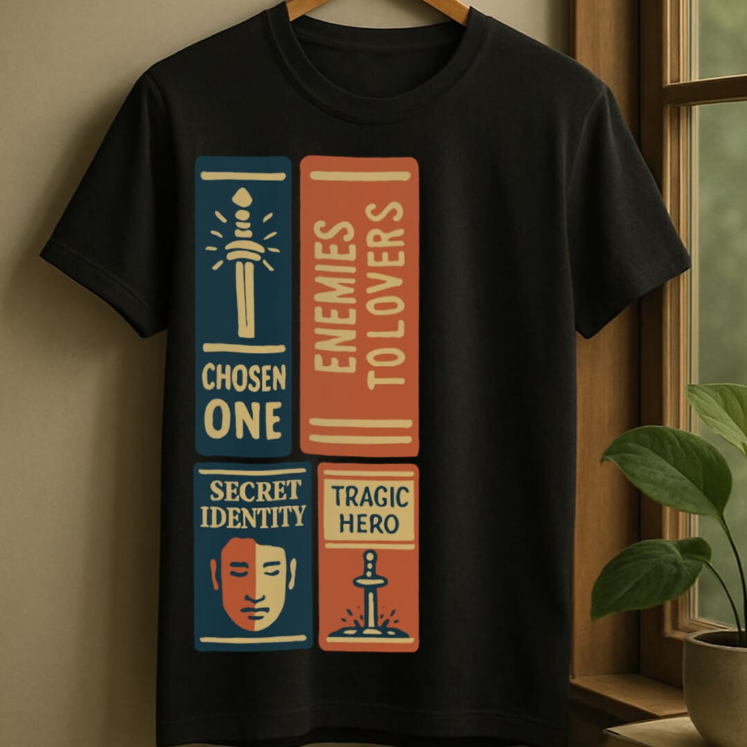 Black / S Book collection t-shirt
