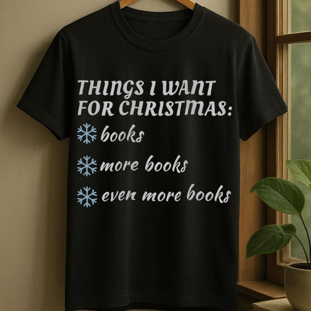 Black / S Christmas wants t-shirt