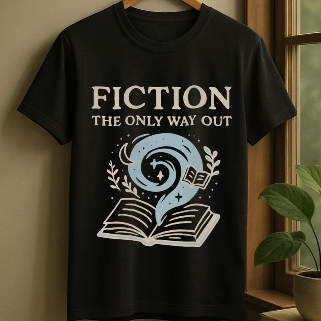 Black / S Fiction way t-shirt