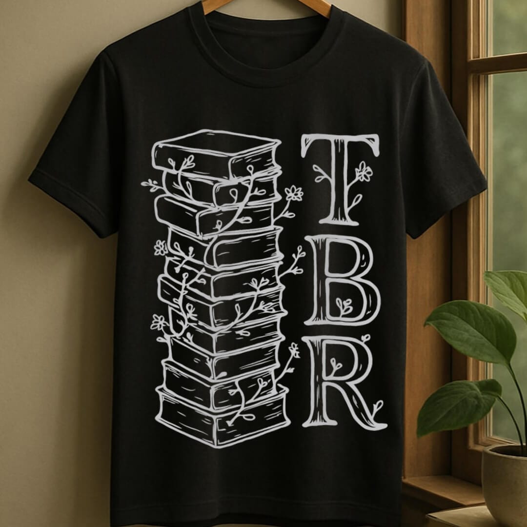 Black / S Floral TBR t-shirt