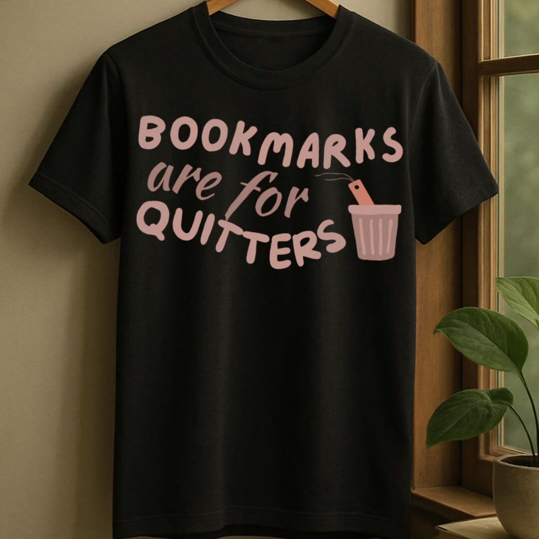 Black / S Not a quitter t-shirt