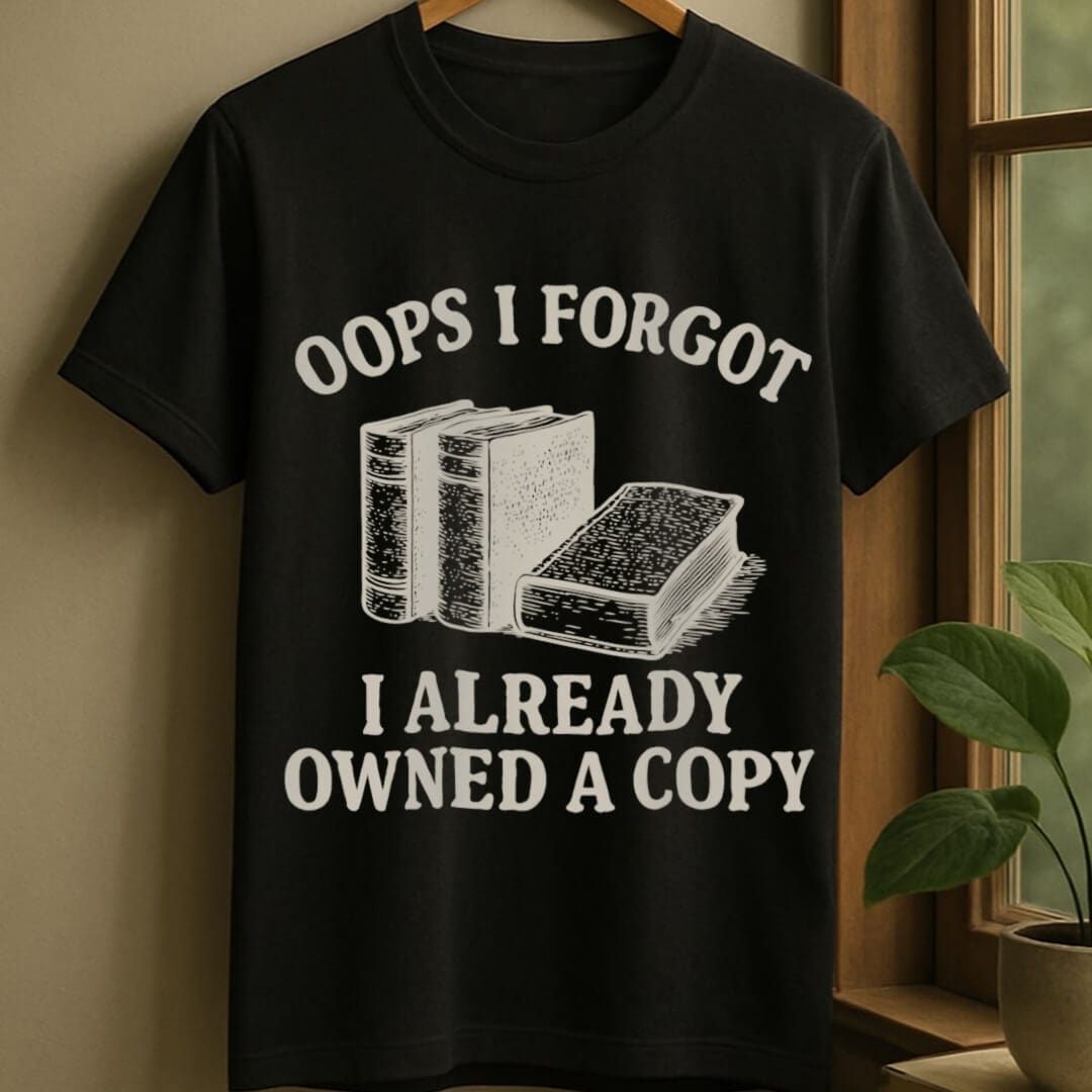 Black / S Oops bought another copy t-shirt