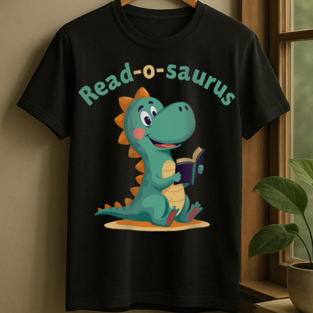 Black / S Readosaurus t-shirt