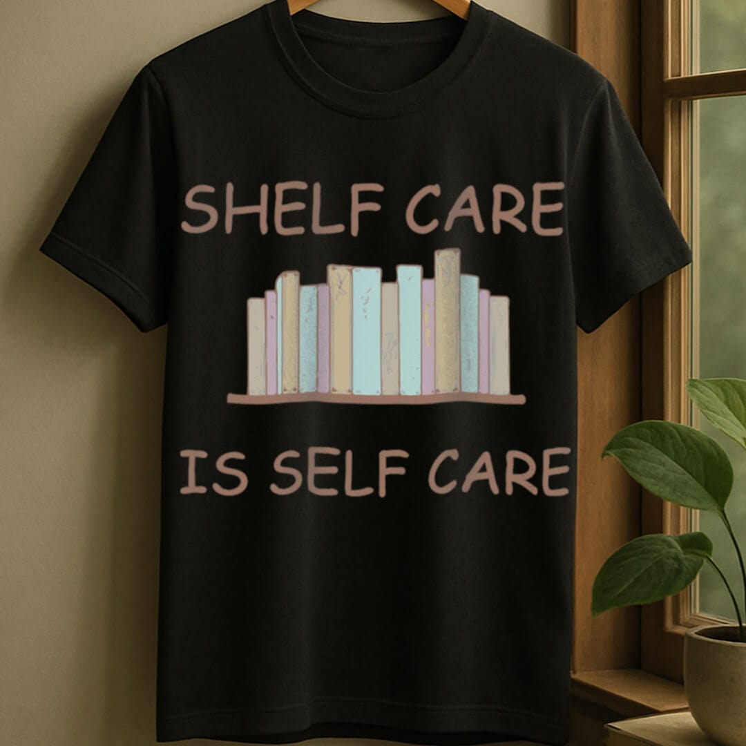 Black / S Shelf care t-shirt