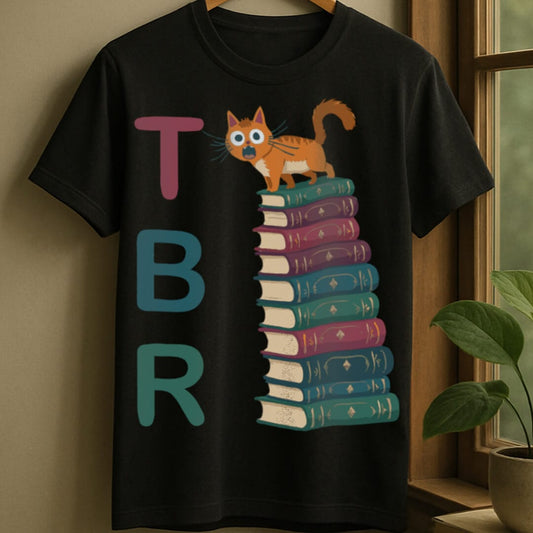 Black / S To be read list t-shirt