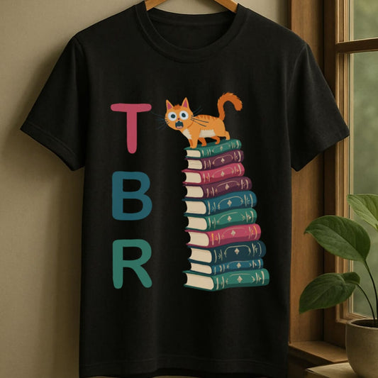 Black / S To be read list t-shirt