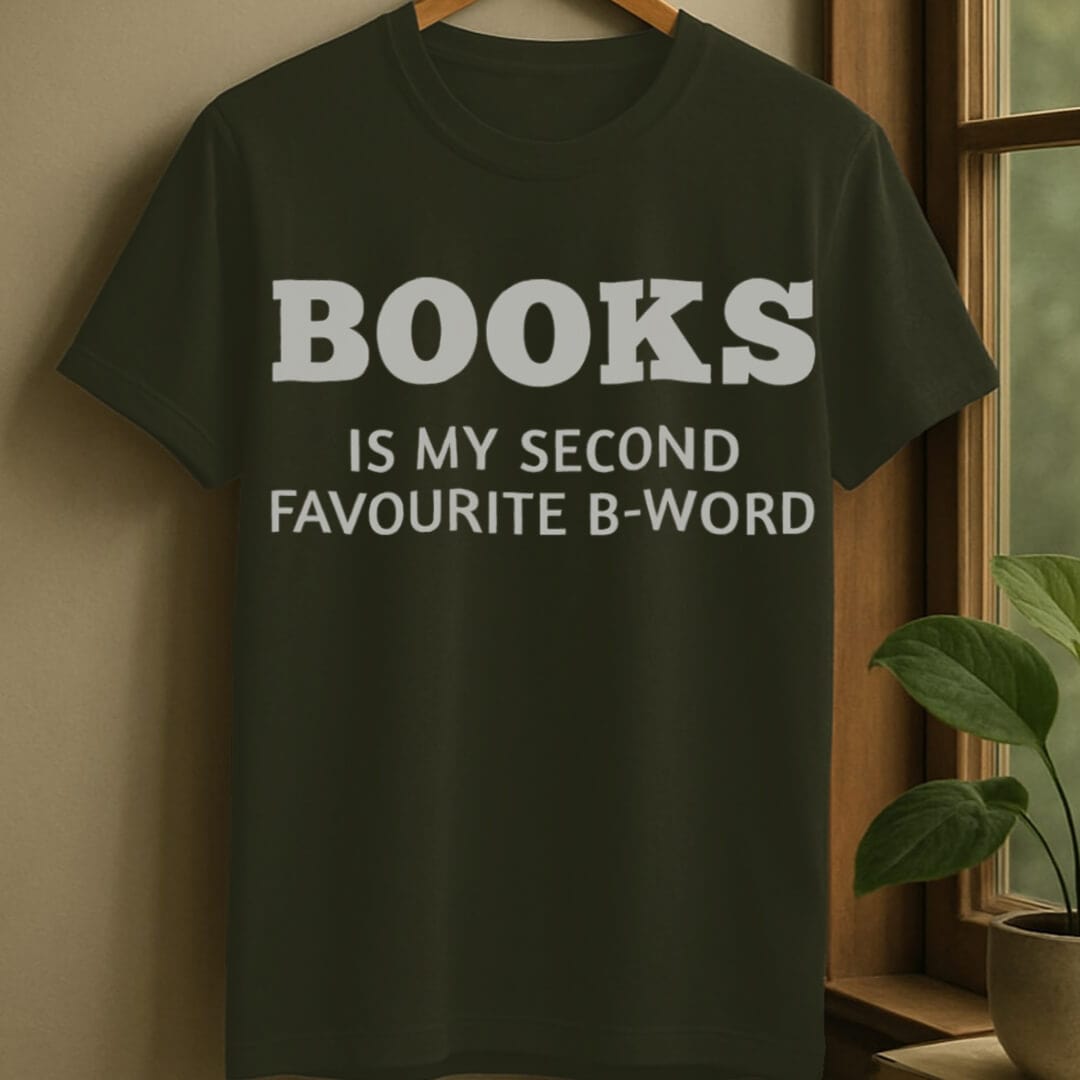 Military Green / S B word t-shirt