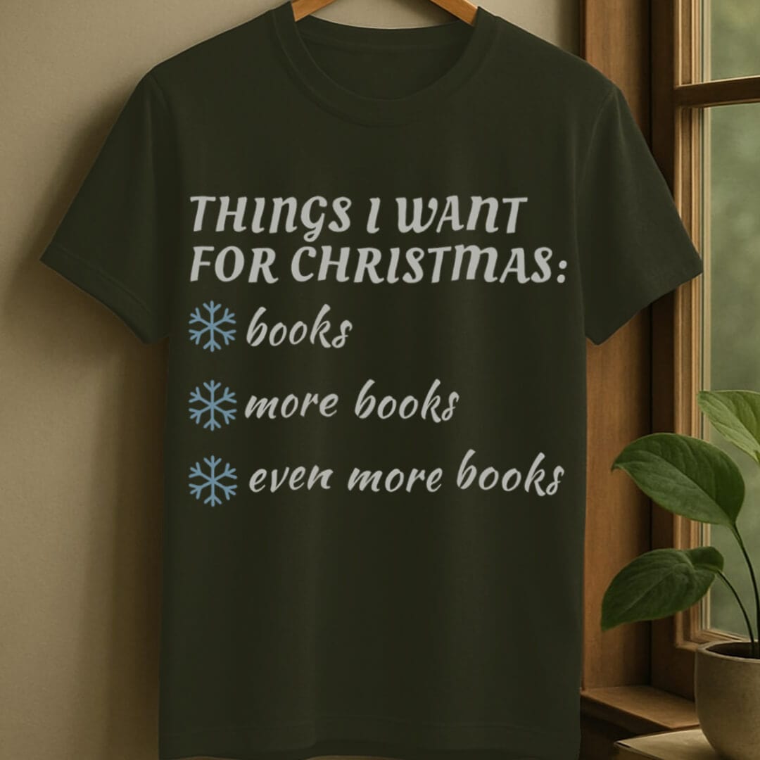 Military Green / S Christmas wants t-shirt