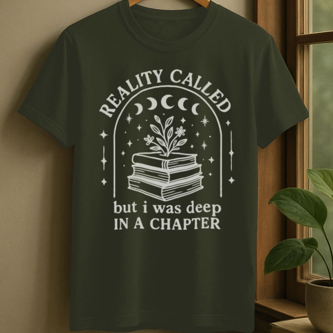 Military Green / S Mystical arch t-shirt