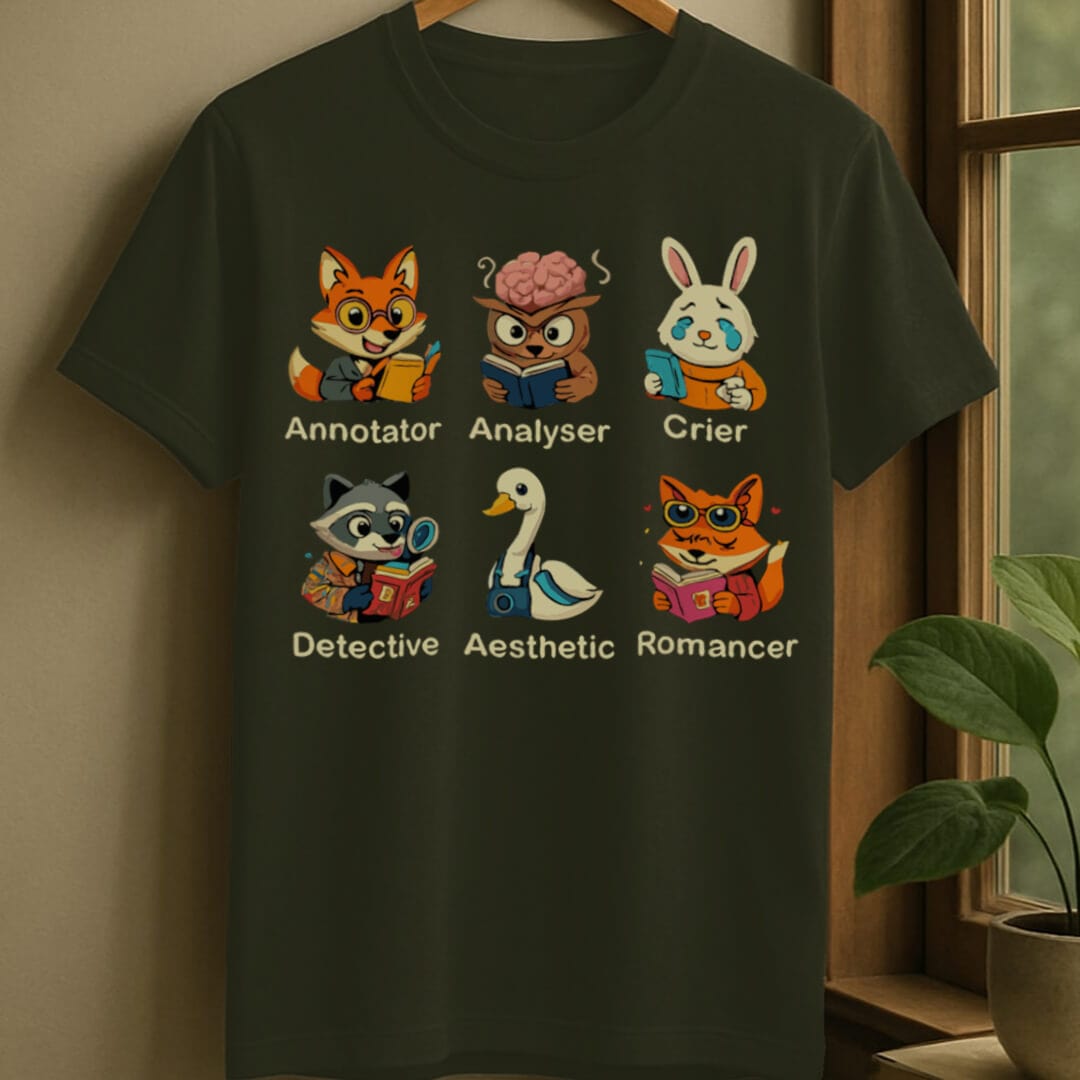 Military Green / S Reader class t-shirt