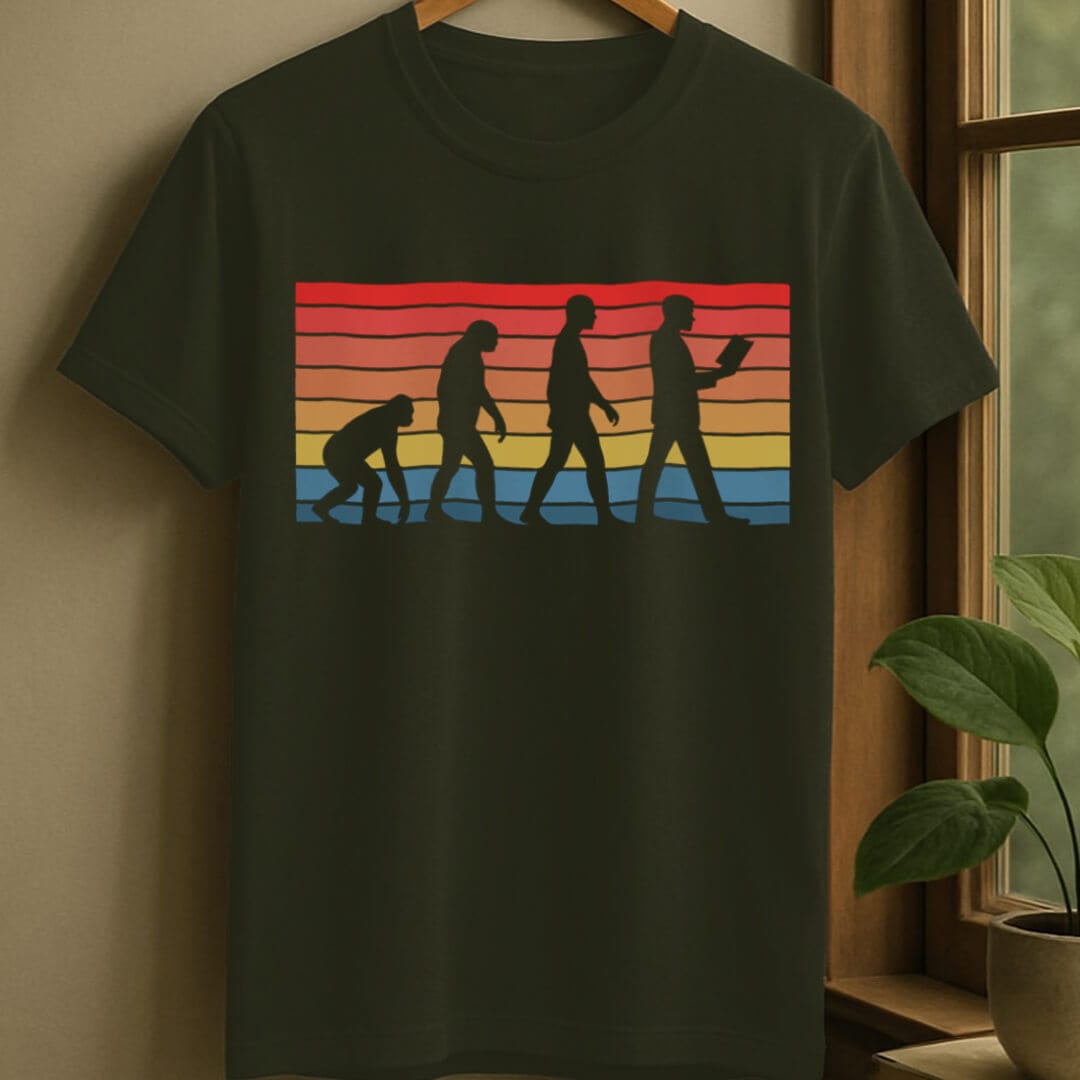 Military Green / S Reader evolution t-shirt