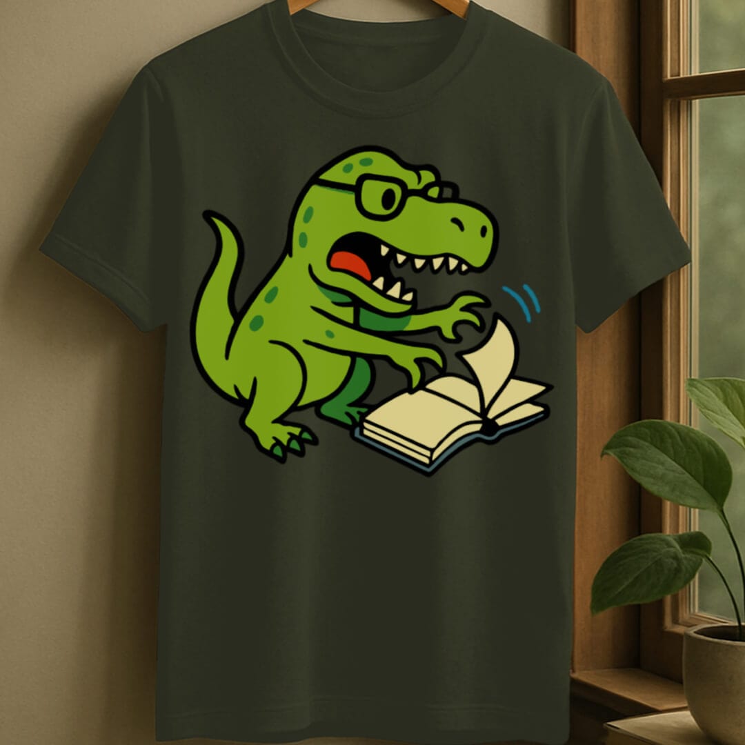 Military Green / S Reading rex t-shirt