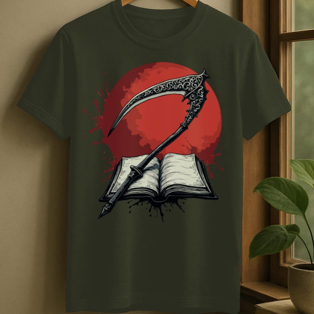 Military Green / S Shadows and stories t-shirt