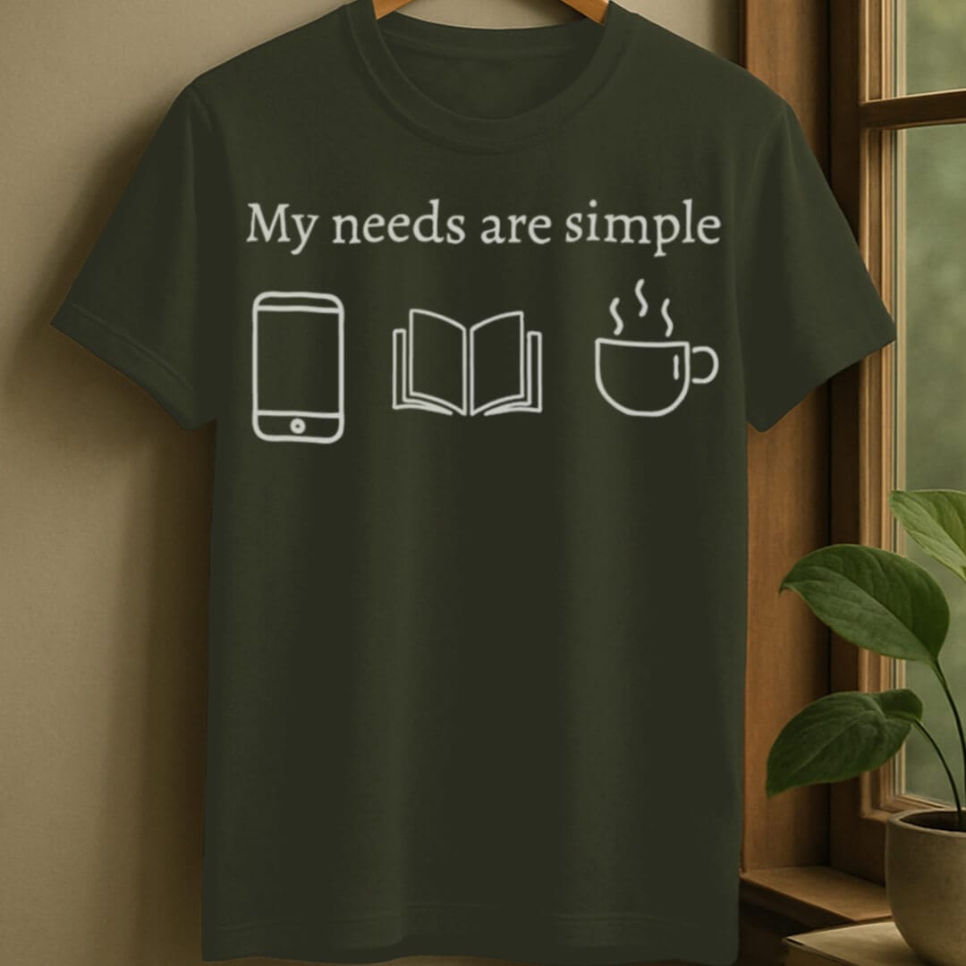 Military Green / S Simple needs t-shirt
