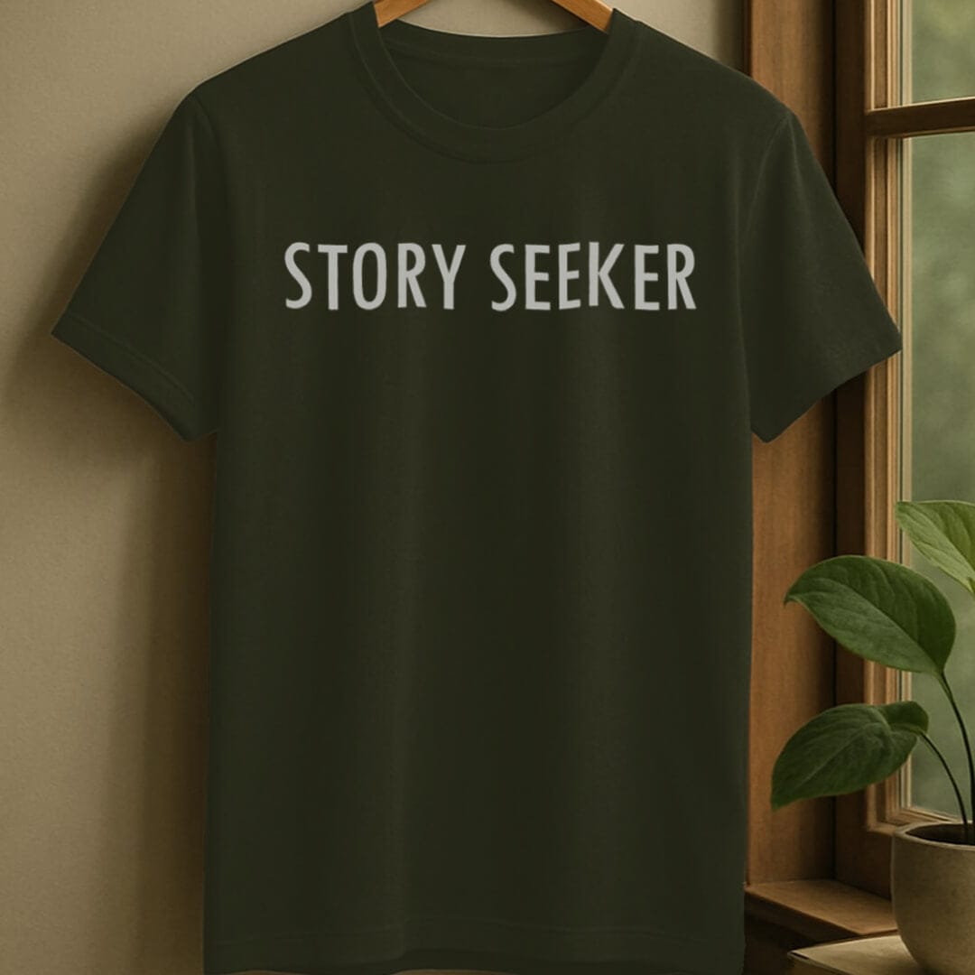 Military Green / S Story seeker t-shirt