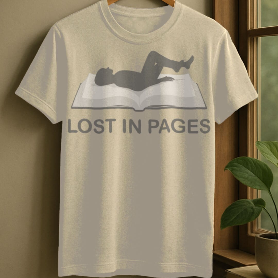 Natural / S Book bliss t-shirt