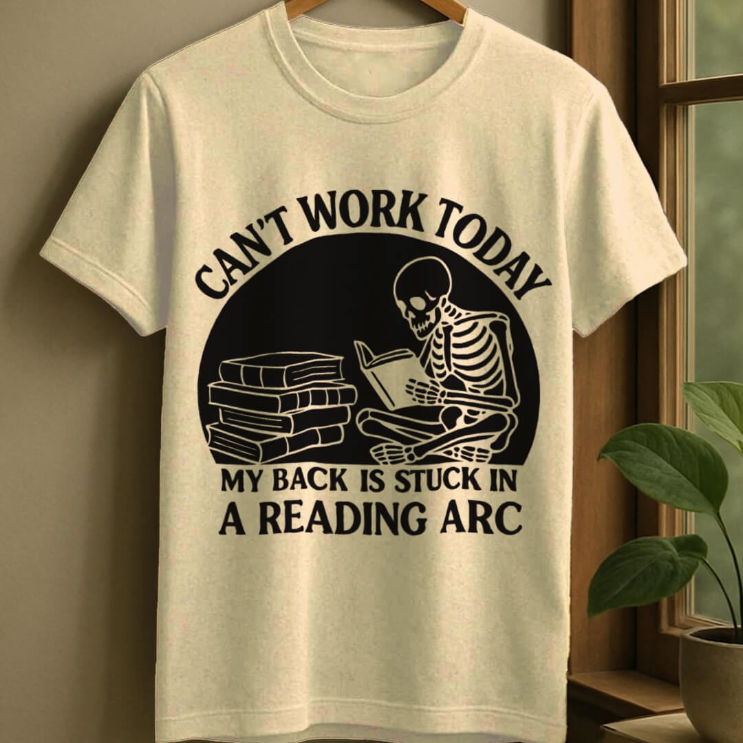 Natural / S Can't work t-shirt