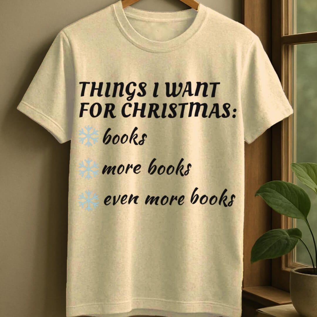 Natural / S Christmas wants t-shirt