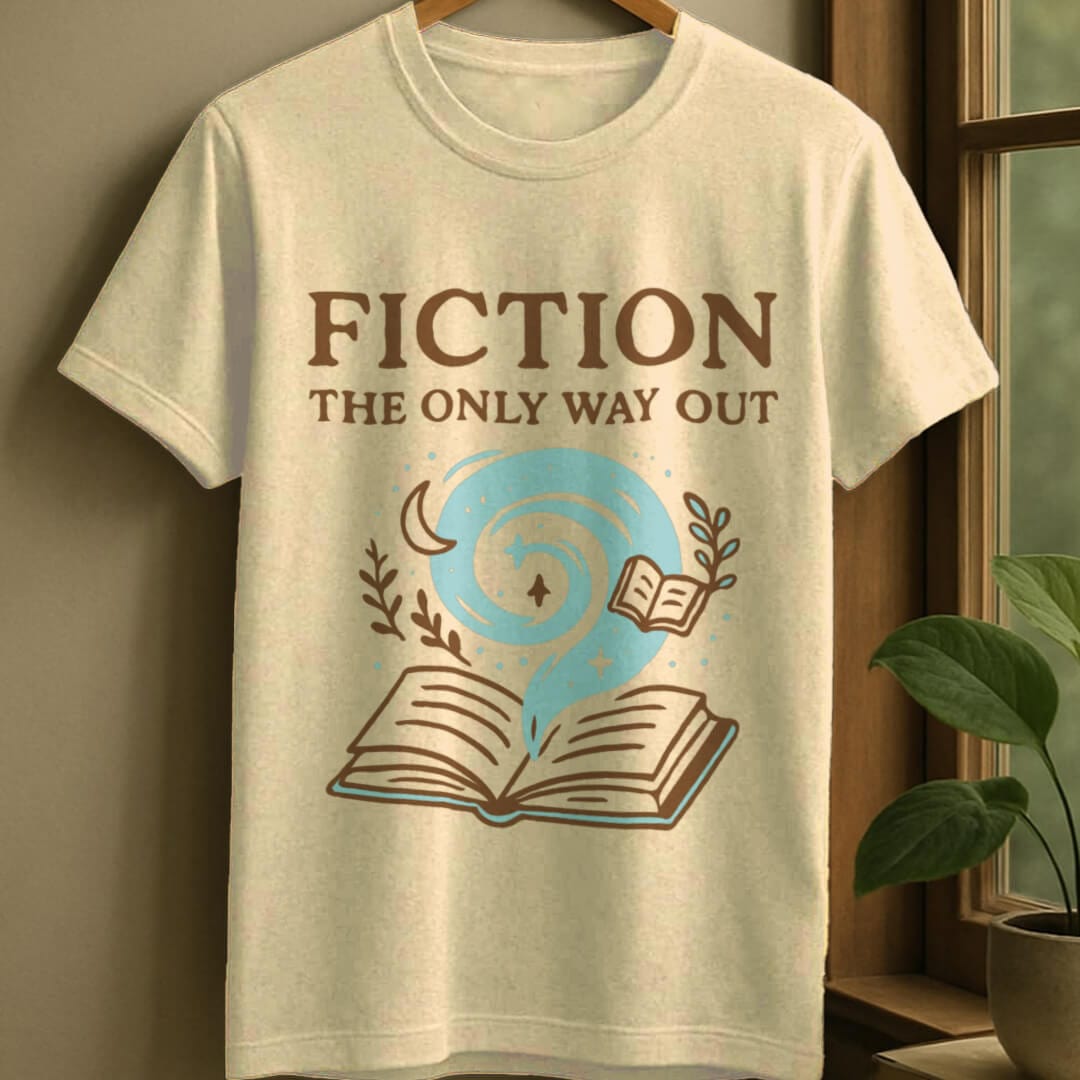 Natural / S Fiction way t-shirt