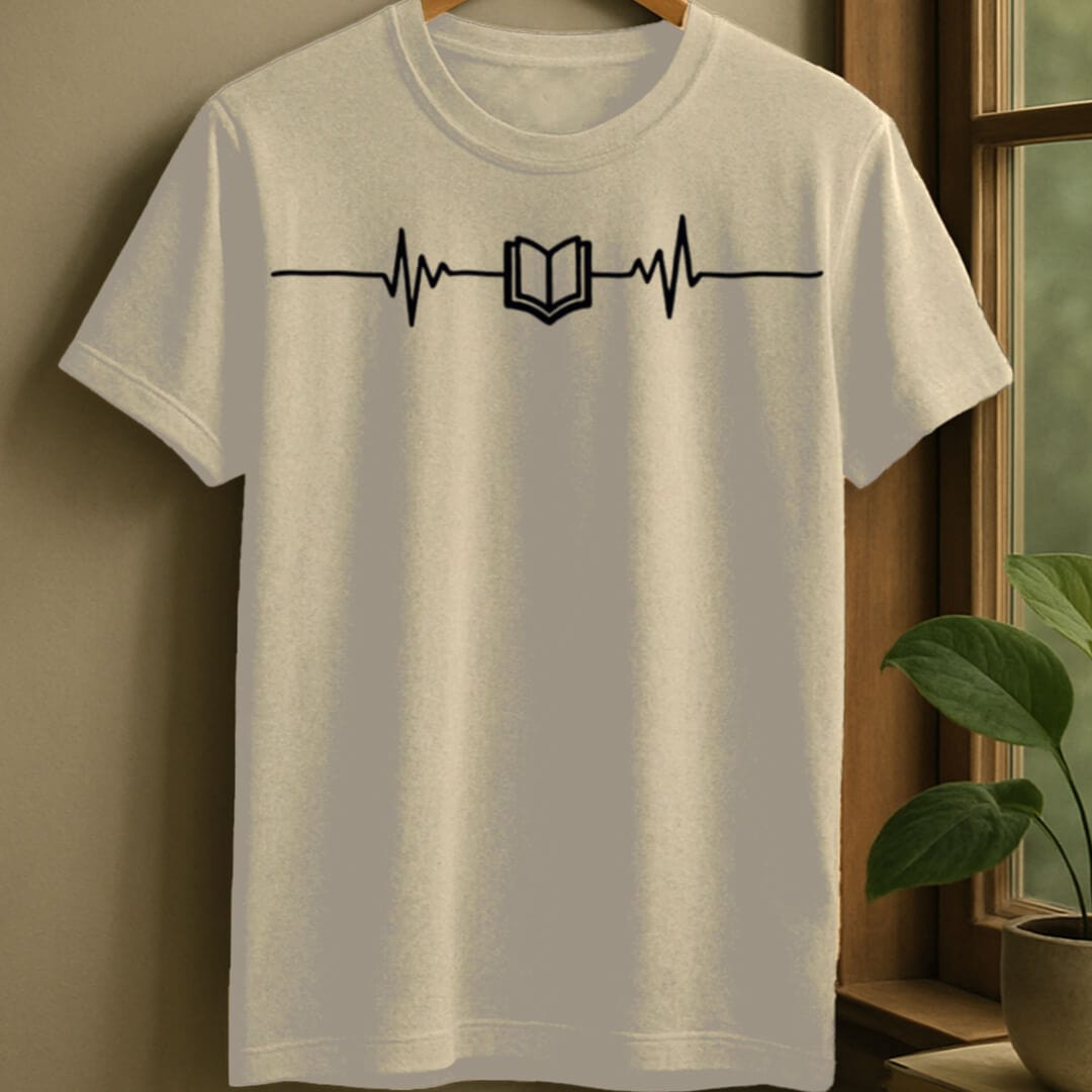 Natural / S Heartbeat t-shirt