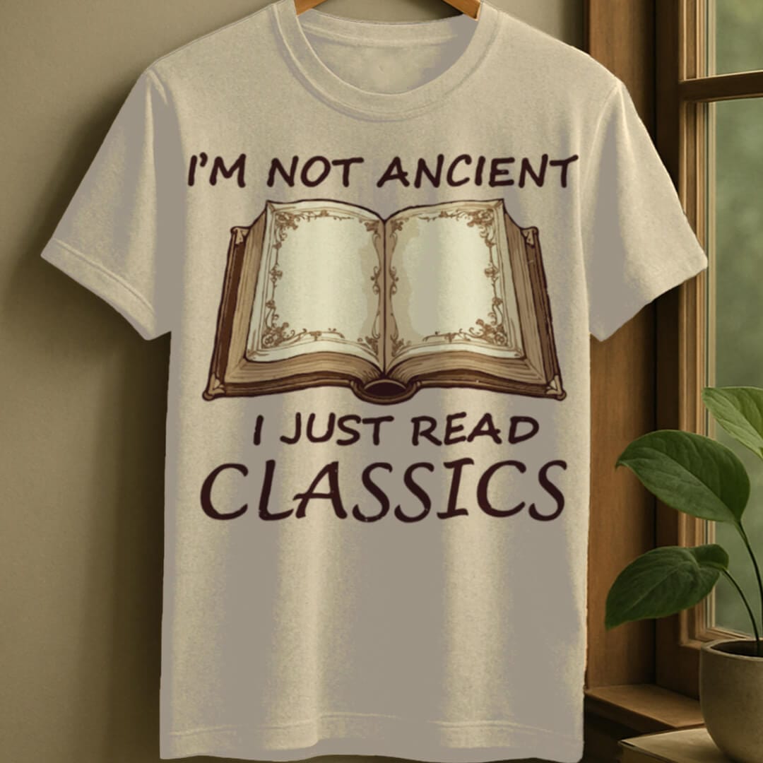 Natural / S Read classics t-shirt