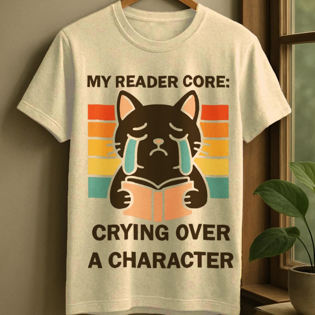 Natural / S Reader core t-shirt