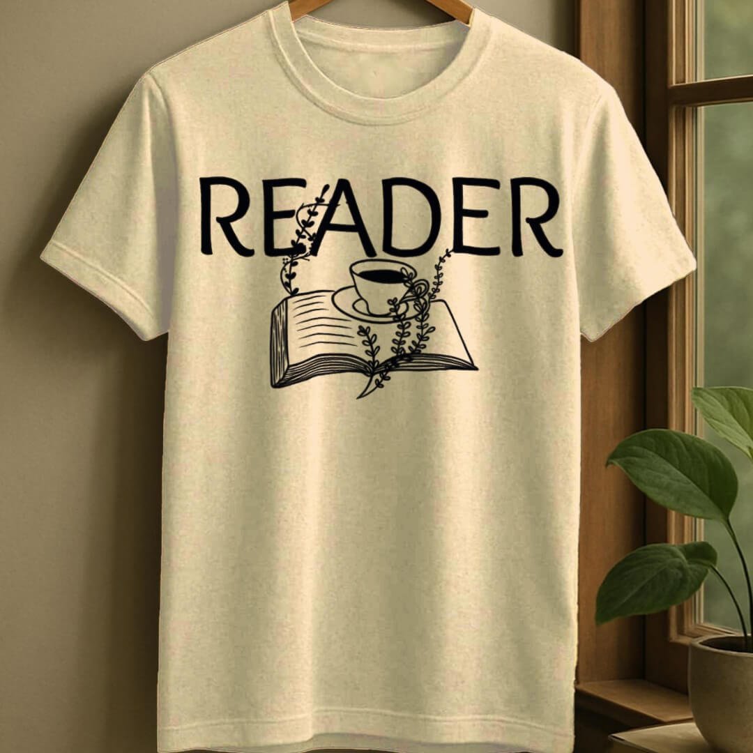 Natural / S Reader t-shirt