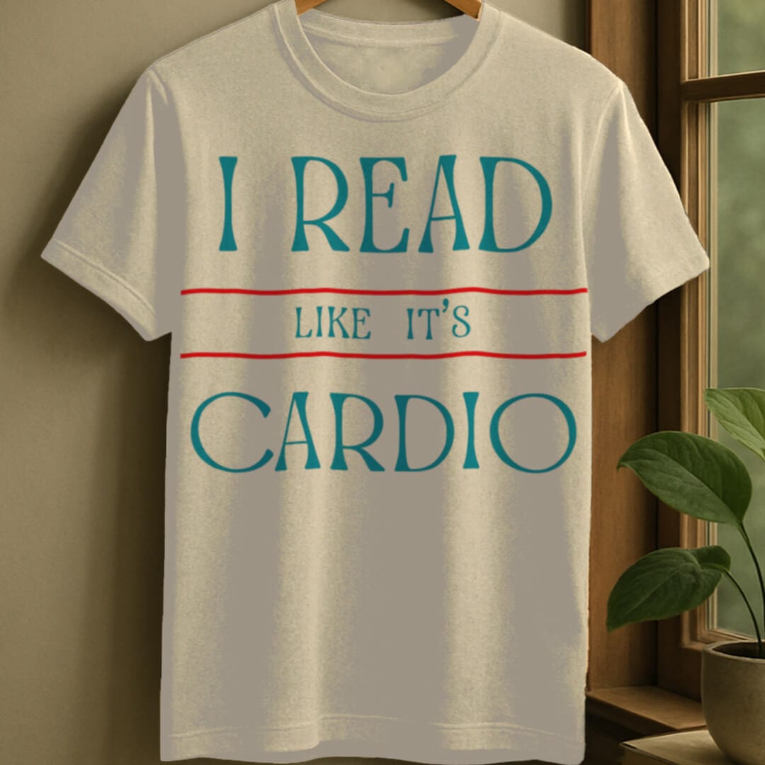 Natural / S Reading cardio t-shirt