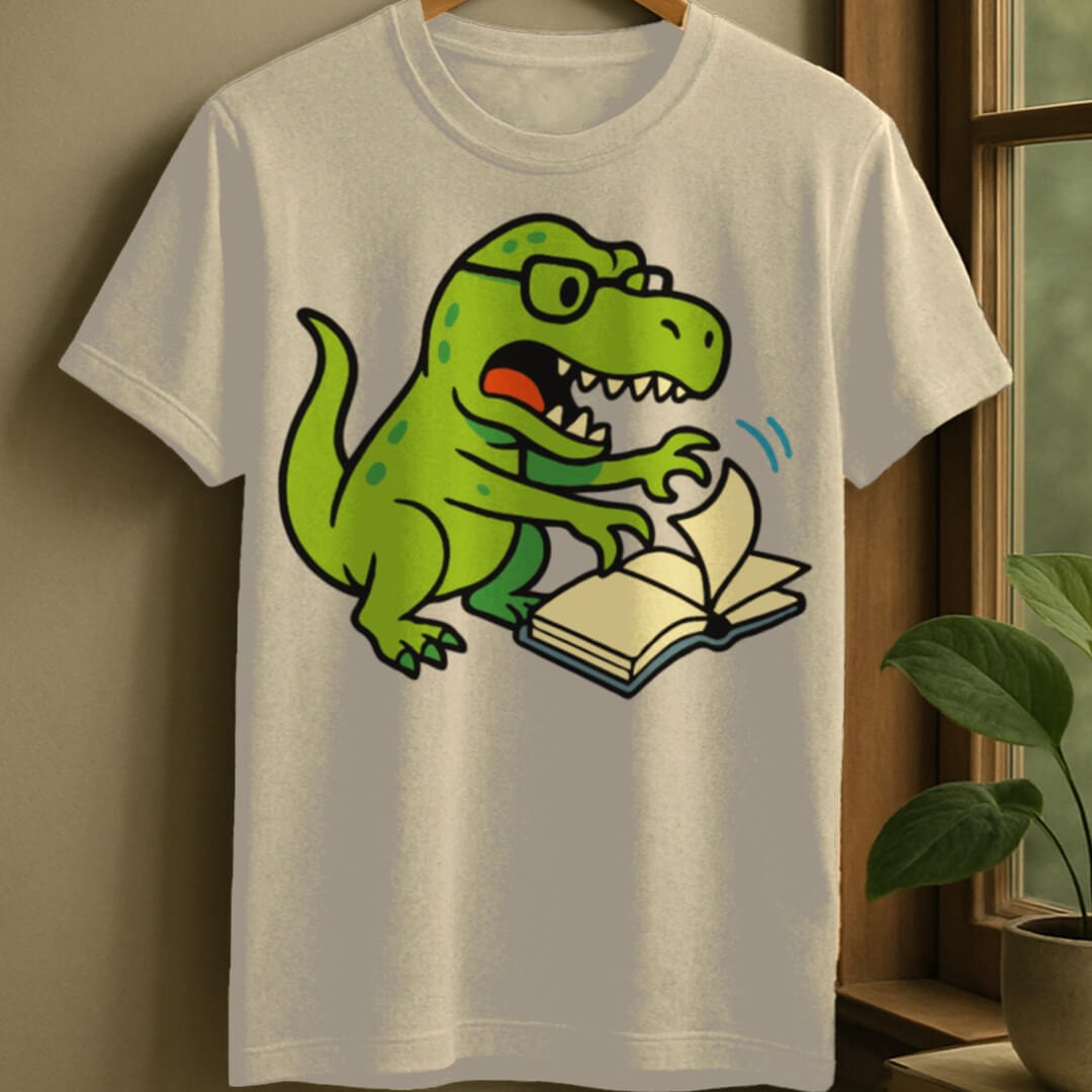 Natural / S Reading rex t-shirt