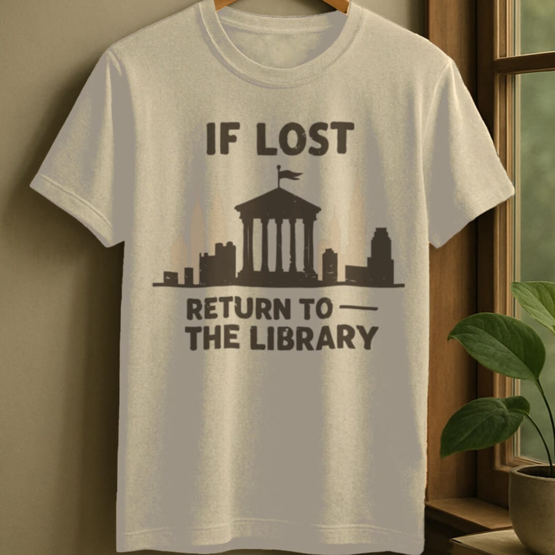 Natural / S Return to library t-shirt