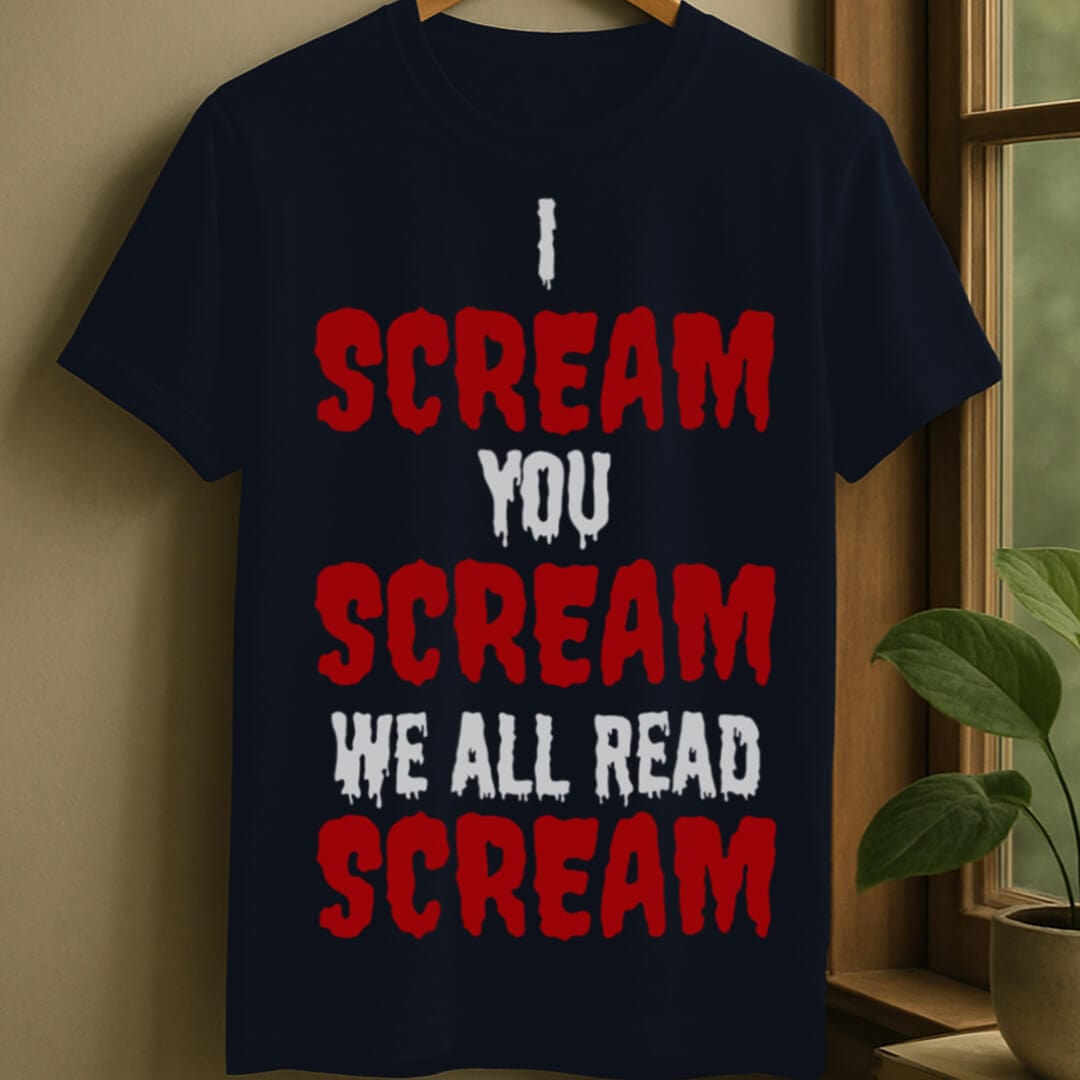 Navy / S All scream t-shirt