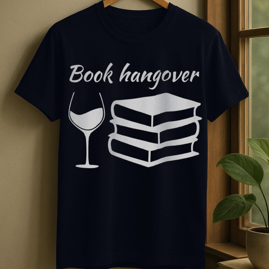 Navy / S Book hangover t-shirt
