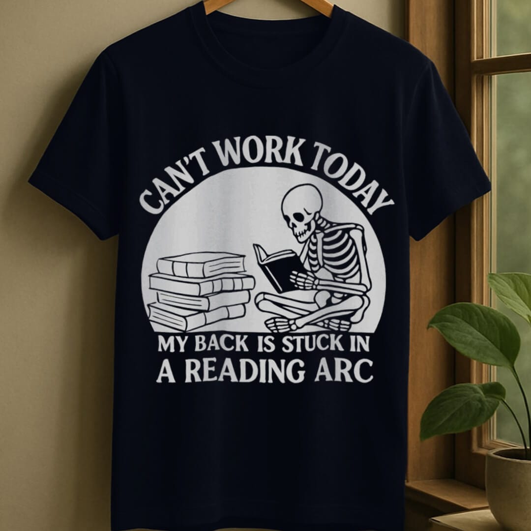 Navy / S Can't work t-shirt