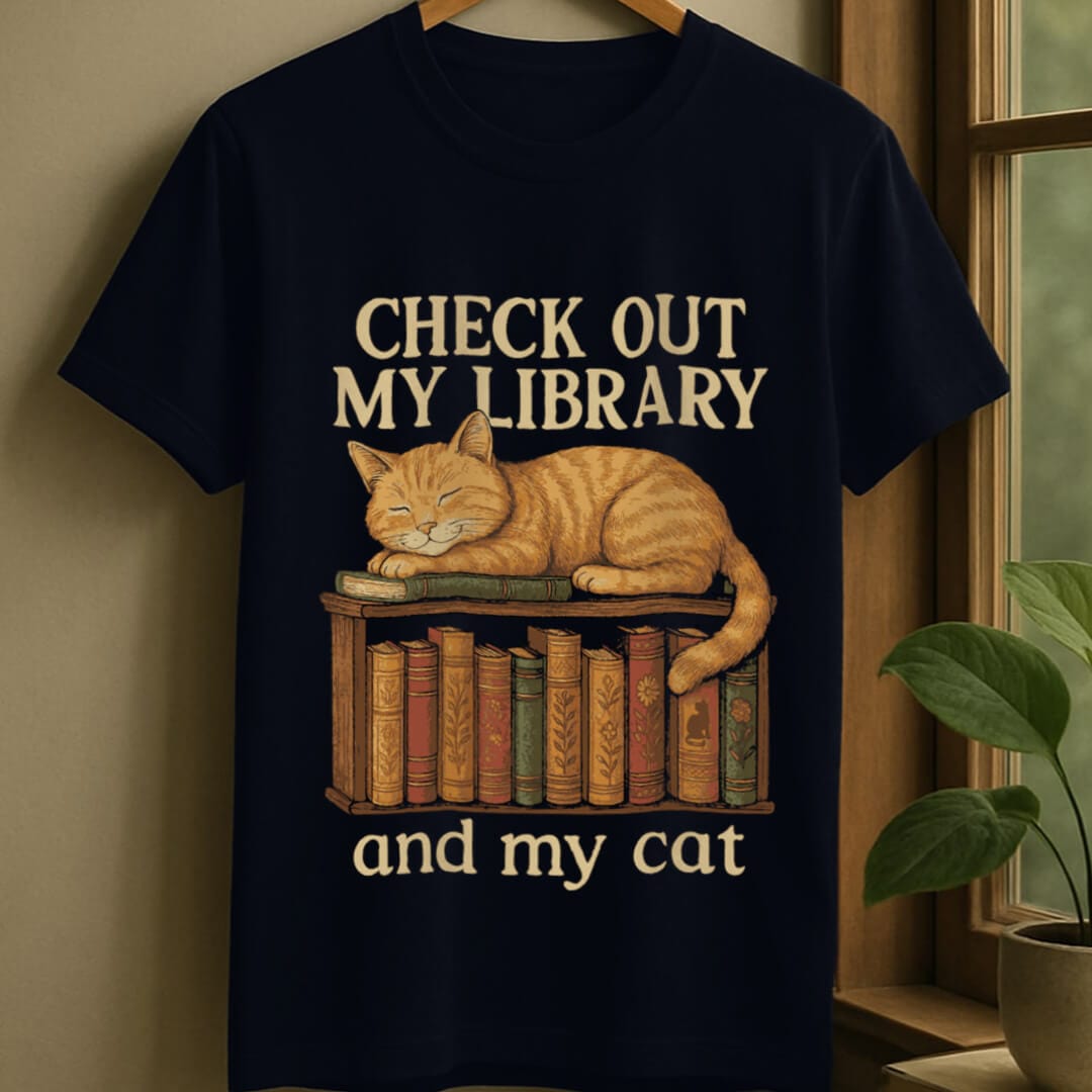 Navy / S Check it out t-shirt