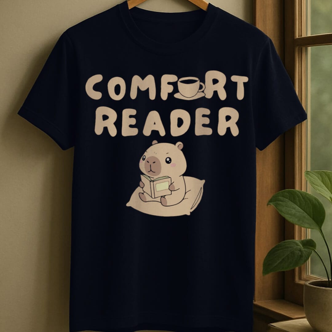 Navy / S Comfort reader t-shirt