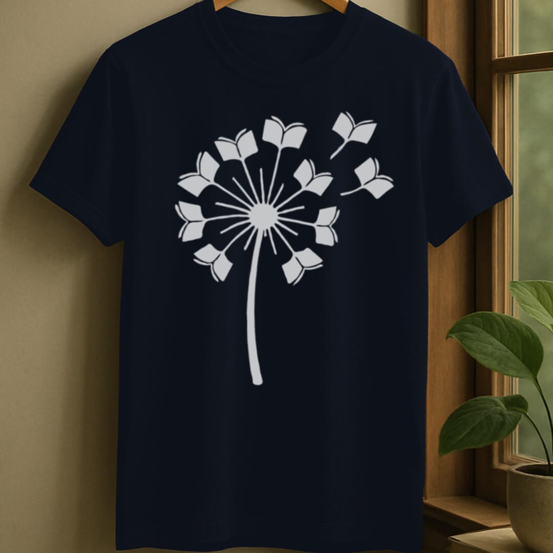 Navy / S Dandelion t-shirt