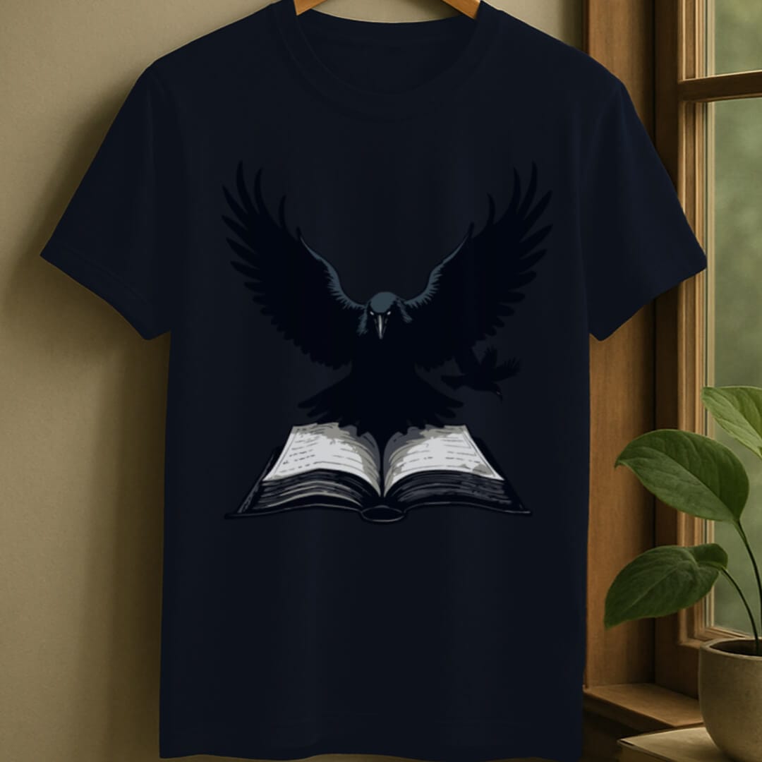 Navy / S Dark book t-shirt