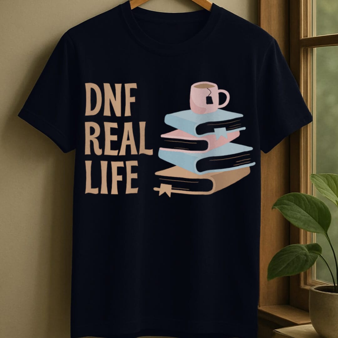 Navy / S DNF real life t-shirt