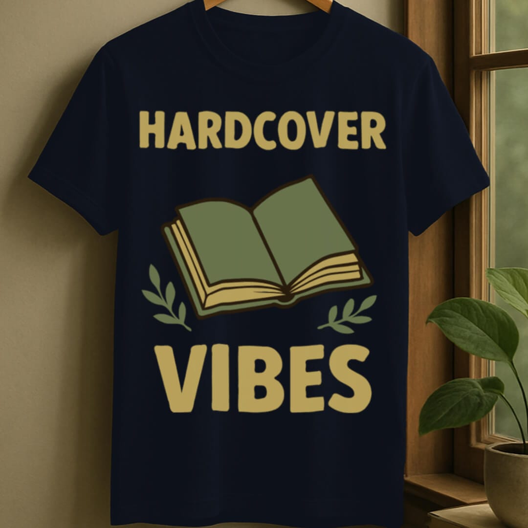 Navy / S Hardcover vibes t-shirt