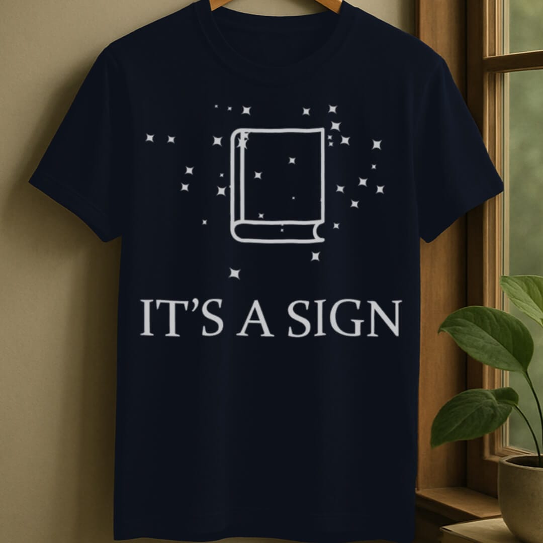 Navy / S It's a sign t-shirt