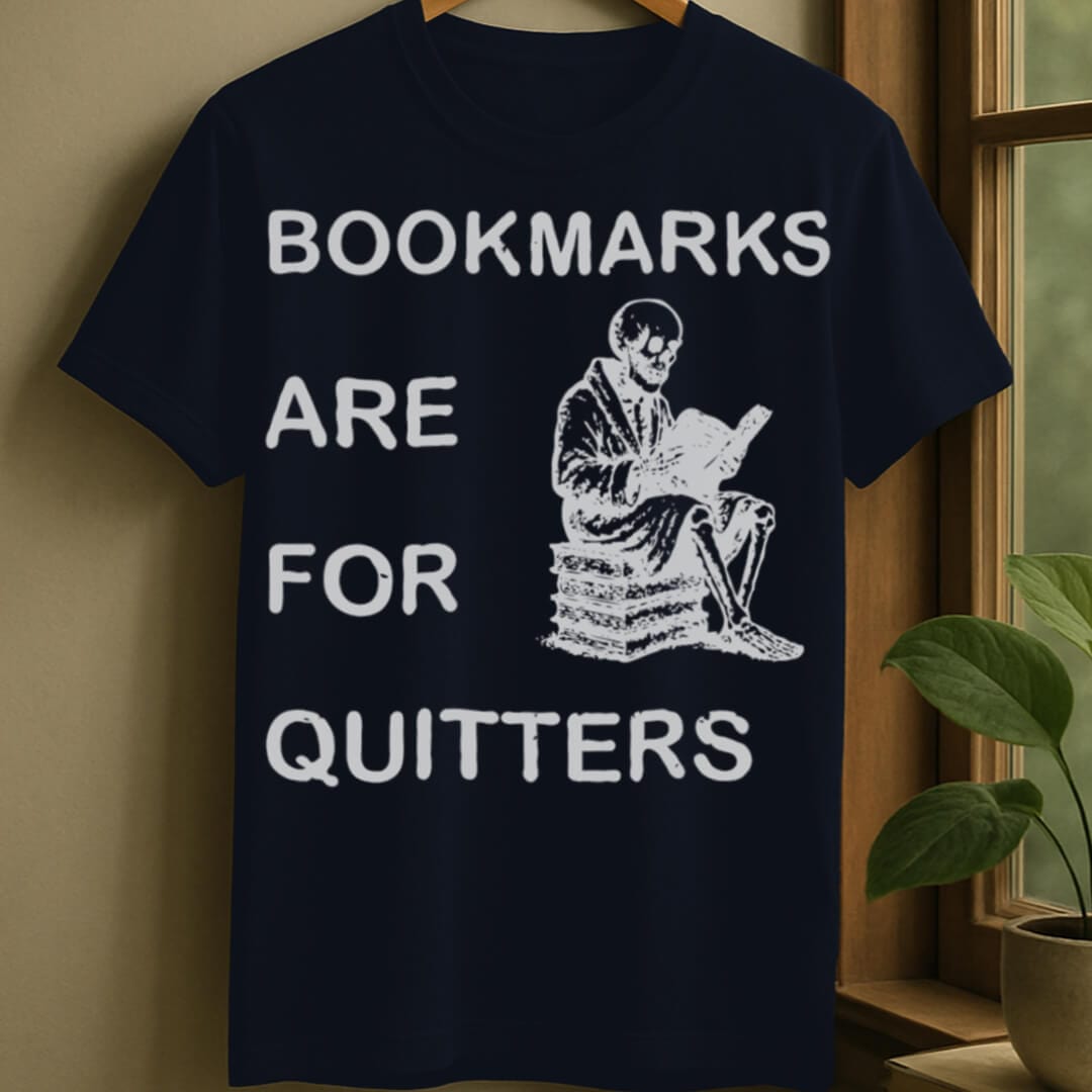 Navy / S No bookmark t-shirt