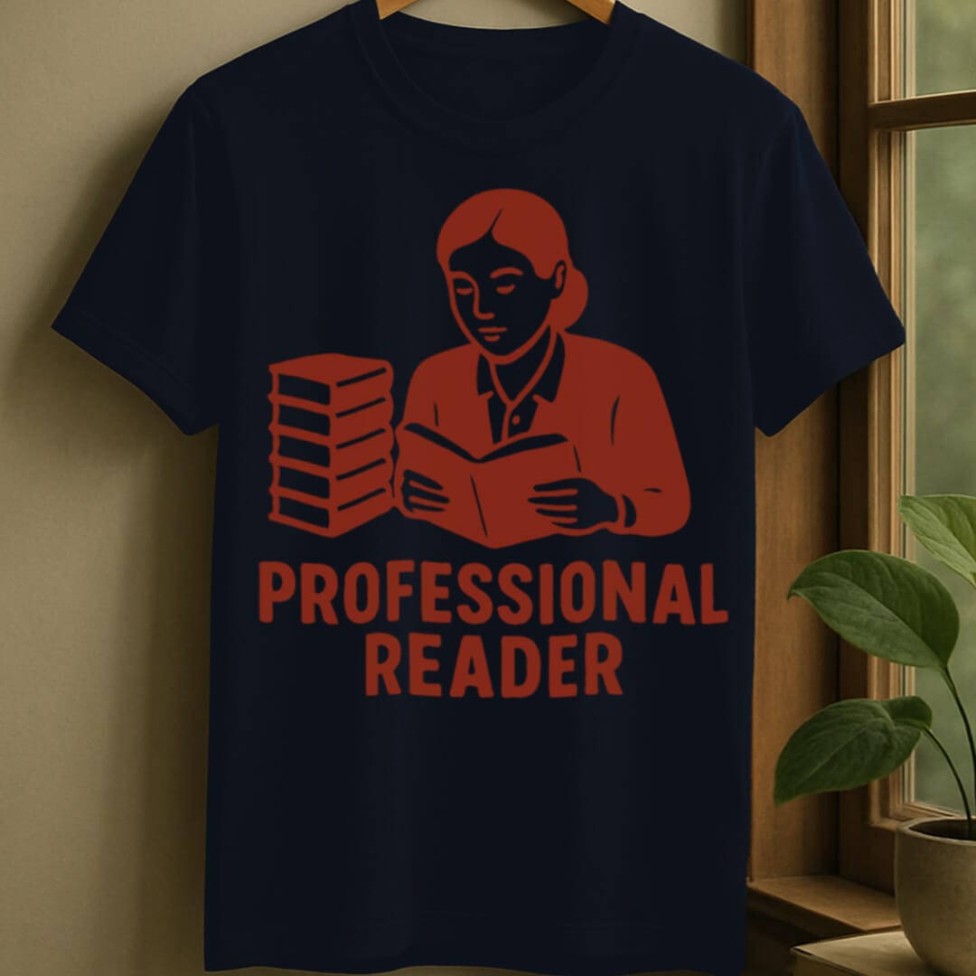 Navy / S Professional reader t-shirt