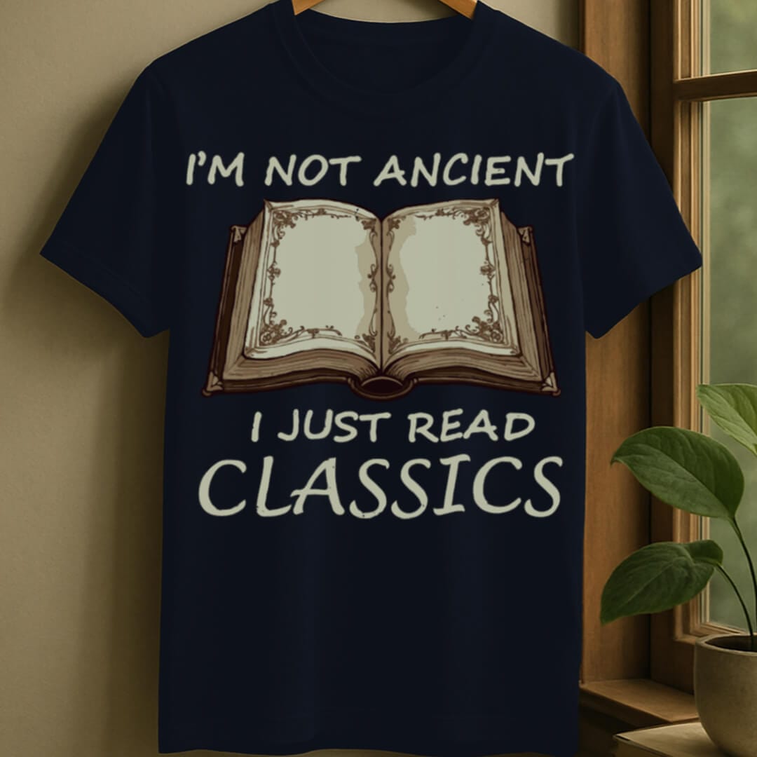 Navy / S Read classics t-shirt