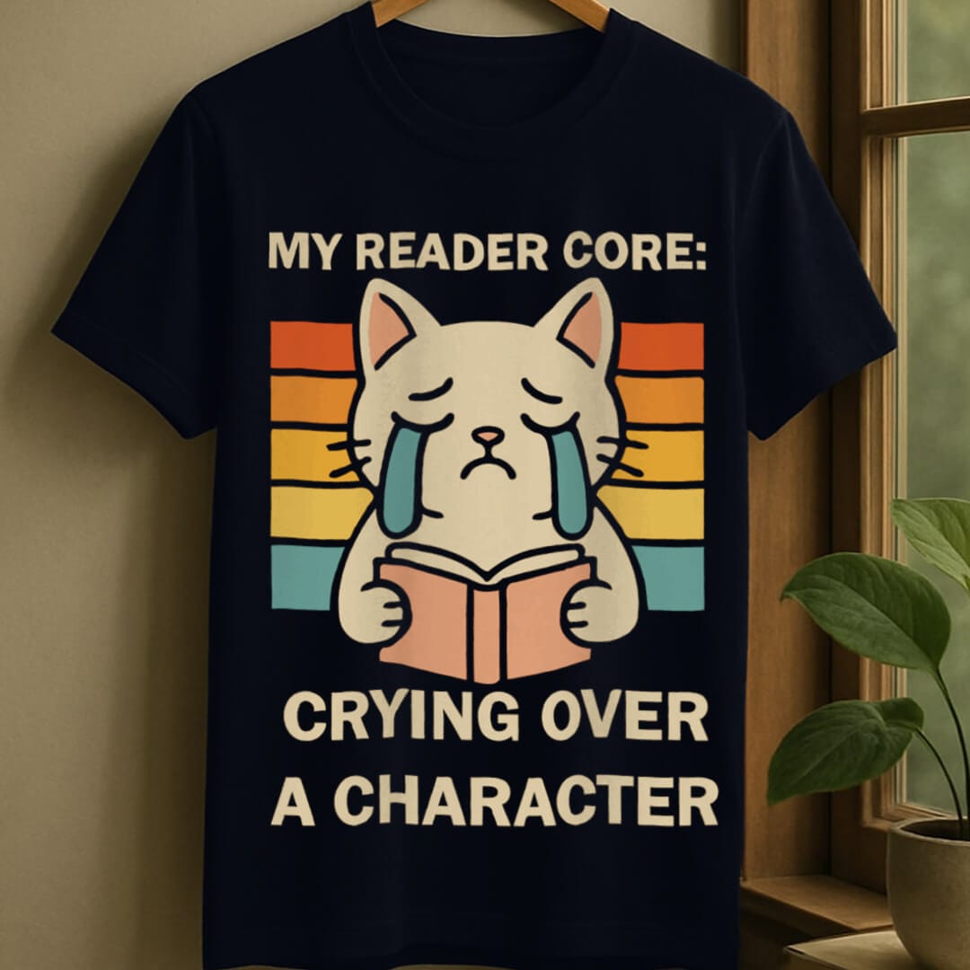 Navy / S Reader core t-shirt