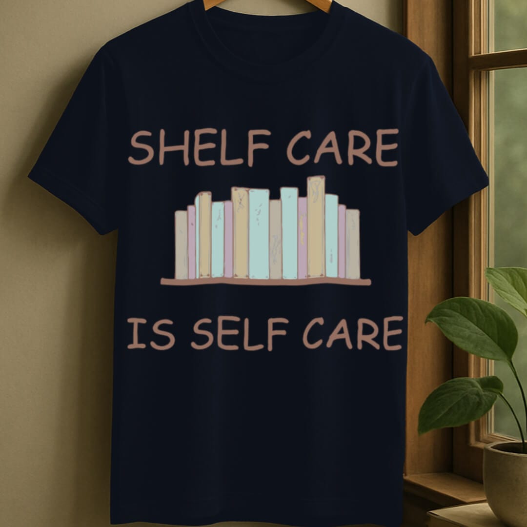 Navy / S Shelf care t-shirt