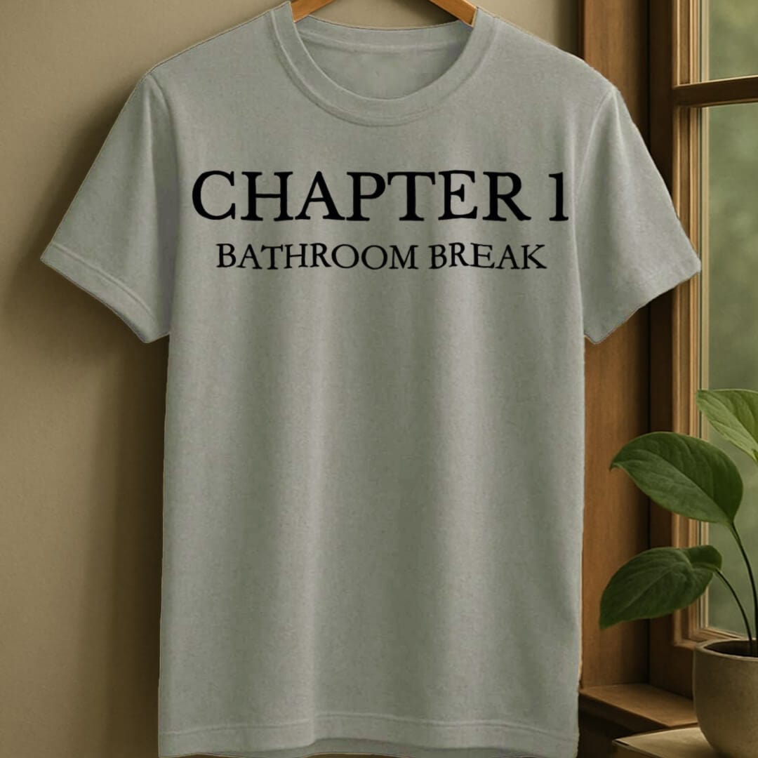 Sport Grey / S Bathroom break chapter t-shirt