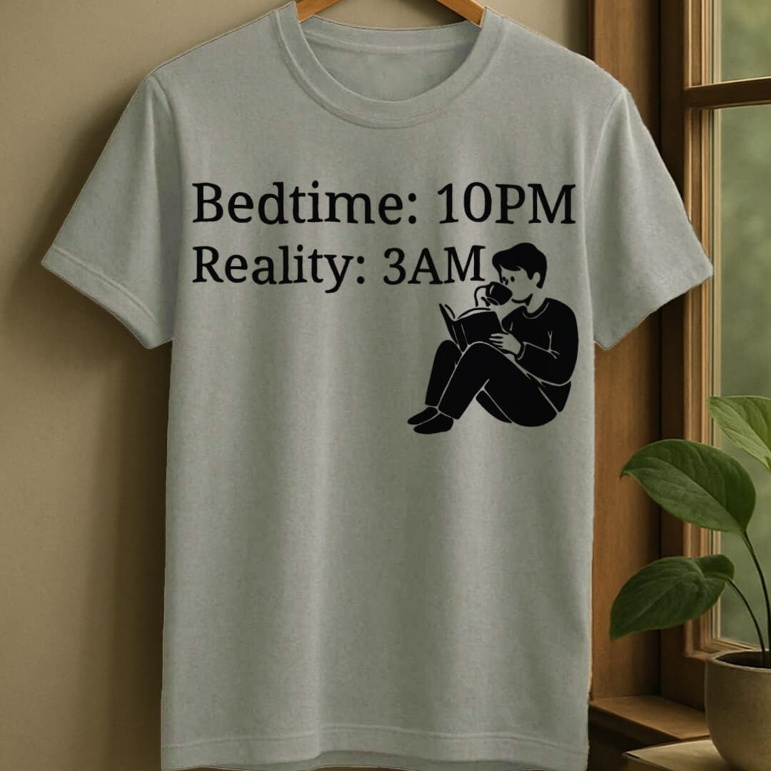 Sport Grey / S Bedtime versus reality t-shirt