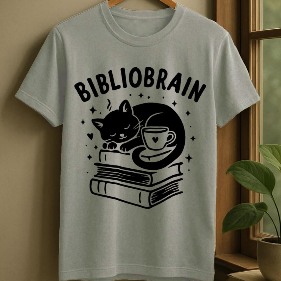 Sport Grey / S Bibliobrain t-shirt