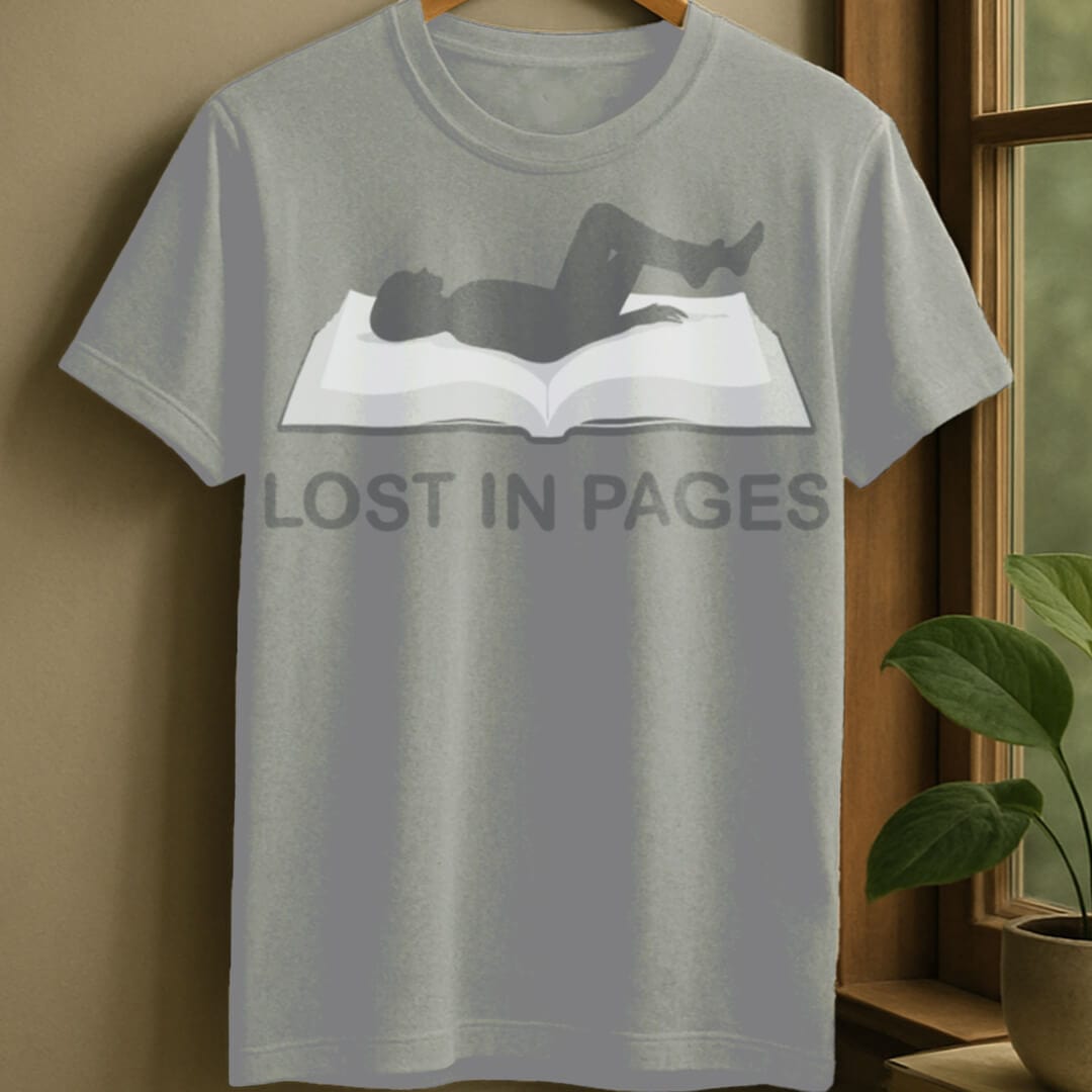 Sport Grey / S Book bliss t-shirt