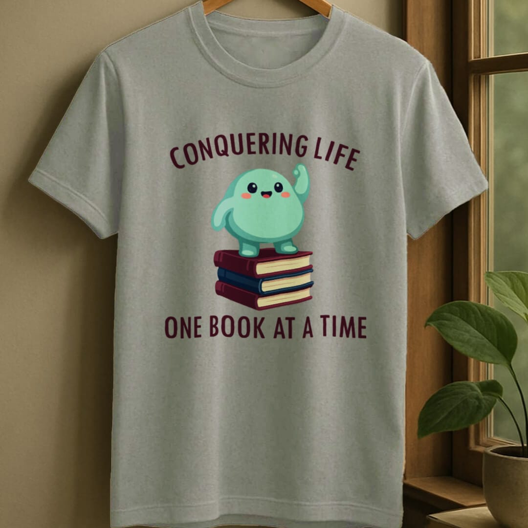Sport Grey / S Book conqueror t-shirt